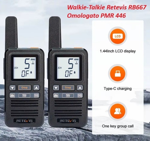 Retevis rb667 walkie - pz,
