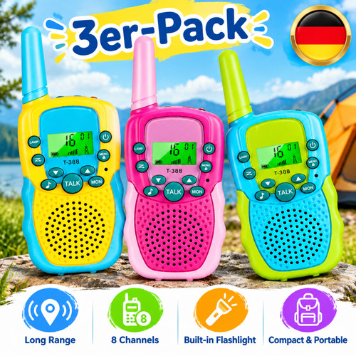 Walkie talkie bambini set - walkie,