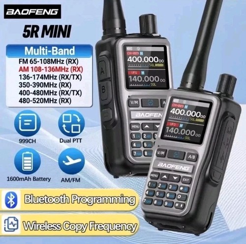 Baofeng mini walkie - uv-5r,