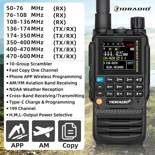Tidradio radio walkie - radio,