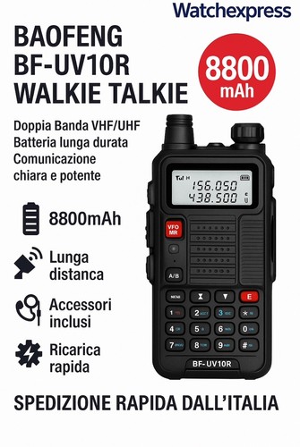 Radio baofeng uv10r - radio,